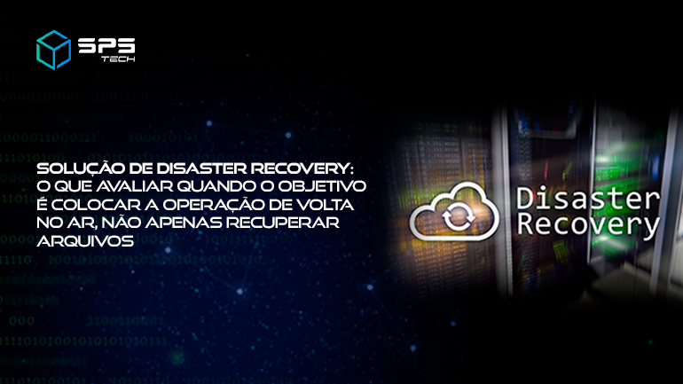 solução de disaster recovery